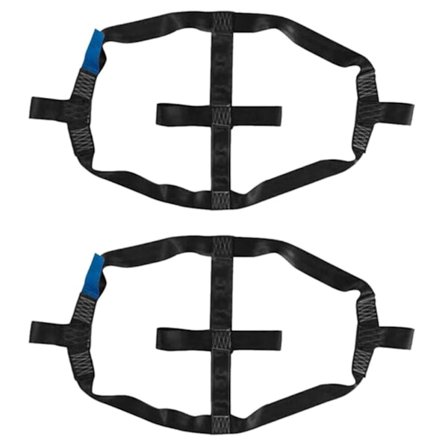 2x Universal ATV Motorcykel Transport Spændebånd Polyester Motorcykel Baghjul Fastgørelse