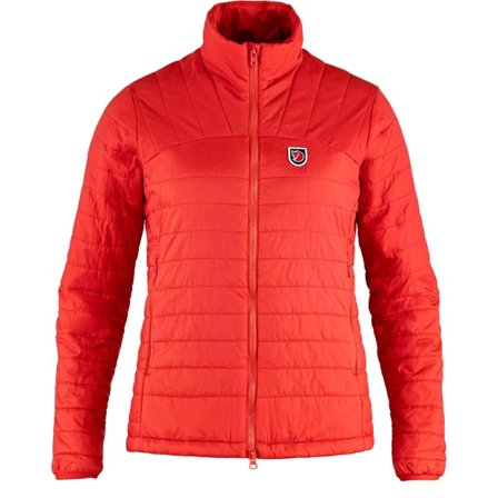 Fjällräven Women's Expedition X-Lätt Jacke in True Red/Rot | Size: Large