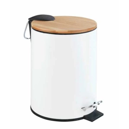 Kosmetiikka poljinroskakori Easy-Close (mattavalkoinen) 【PL】