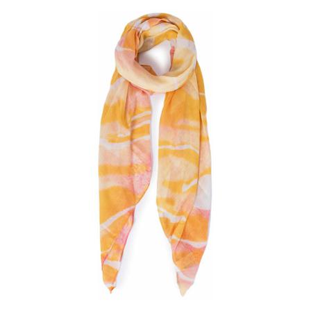 Pieces, Scarves Oranje, Dames, Maat:ONE Size