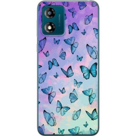 Yhteensopiva Puhelinkuori Motorola Motorola Moto E13 Perhoset