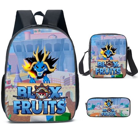 Roblox Blox Fruits skolväska ryggsäck student