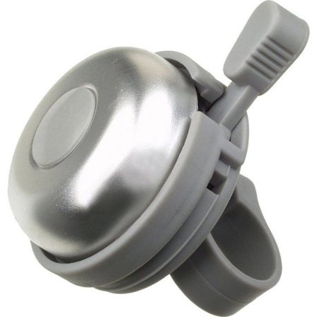 Grelot - Klocka På Cykel Ny Universal Cykelklocka i Silverplast