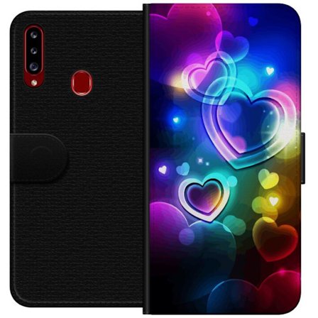 Kompatibelt Plånboksfodral till Samsung Samsung Galaxy A20s NeonÄlskling