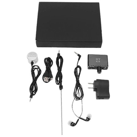 DIY HY929 Høj Styrke Væg Mikrofon Stemme Lytte Detektor Kompatibel med Ingeniør Vand Lækage