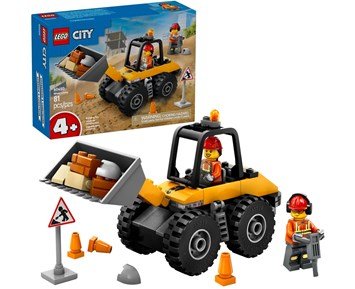LEGO-City Great Vehicles Gul hjullaster 60450-LEGO City Gul hjullaster 60450-LEGO-LEGO