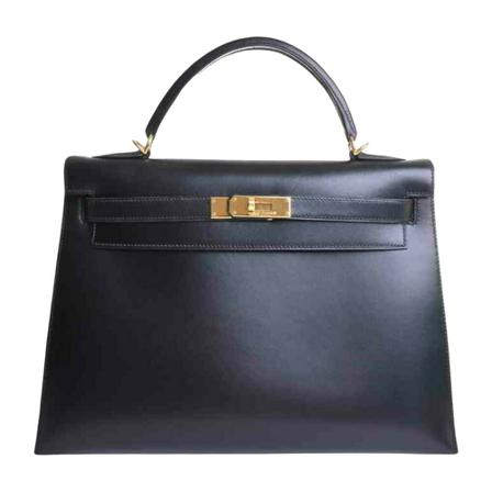 Hermès Vintage Handbags Sort, Dame Vintage Tasker, Størrelse: ONE Size