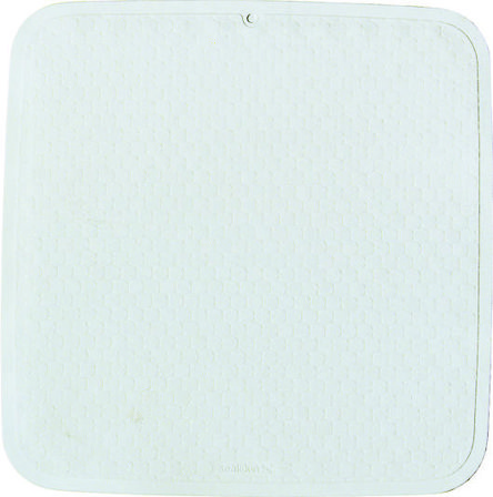 SEALSKIN DUSJMATTE RUBELLE HVIT 52X52CM