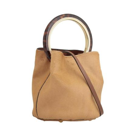 Marni Bucket Taske Brun, Dame Håndtasker, Størrelse: ONE Size