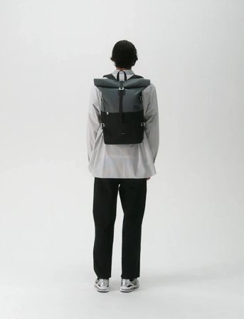 SANDQVIST Icon Rolltop Backpack L - Grey - ONE SIZE