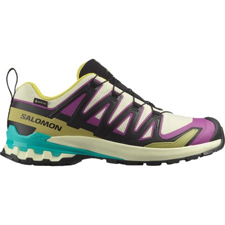 Salomon - Pánské - Pánská obuv pro trailový běh Xa Pro 3d V9 Gore-tex - Transparent Yellow / Black / Waterfall