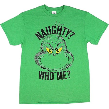 Dr Seuss Hur Grinchen stal julen stygg? Vem jag? Grafisk T-shirt - 2xl Grön