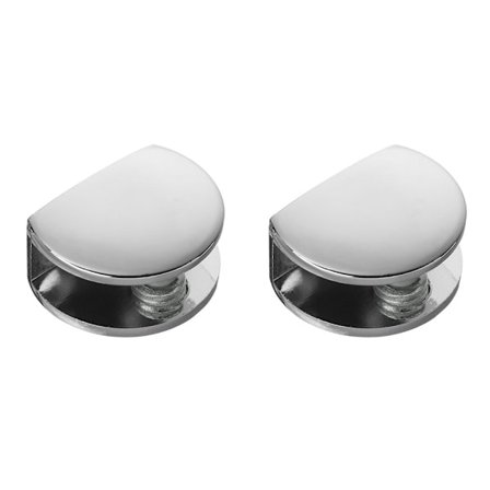 2 st Glasklämma Glashyllstöd M4 4 - stock