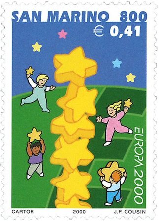 San Marino - EUROPA 2000 - Postfrisk frimærke
