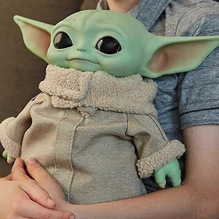 28cm Star Wars Yoda Baby Plysch Action Figure Leksaker Baby Yoda Master Dockor Leksaker För Barn Samling Födelsedag Julklappar (FMY)