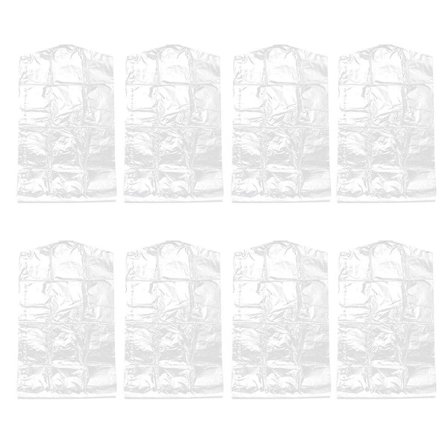 30 stk 60x150cm Klær Støvdeksel Klar Plast Klærposer Engangs Støvtett Oppbevaringsposer For Hjem Butikk Utendørs