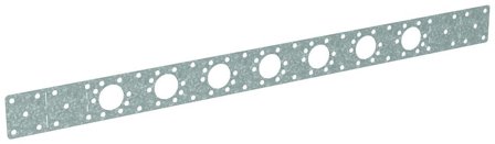 Vatette V6 Armaturplade flad kant, 56 mm 150 c/c, Installation