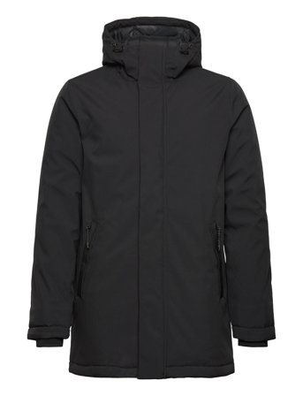 Knowledge Cotton Apparel Climate Shell Jacket - Grs/Vegan - Black - XXL