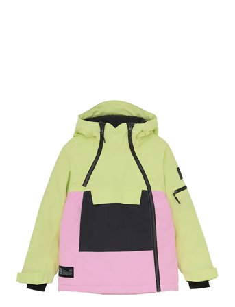 Jr. Ski Jacket Yellow Color Kids