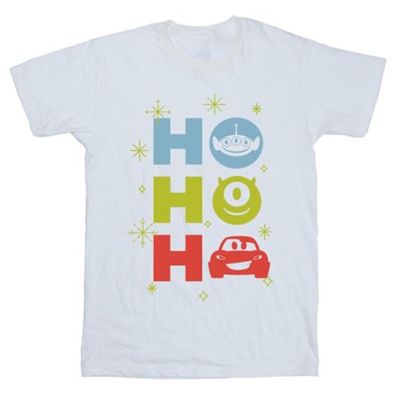 Disney Classics Herr Ho Ho Ho Bomulls T-shirt L Vit