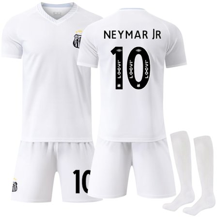 2025-2026 Santos FC Barne-drakt med Sokker Nr. 10 Neymar