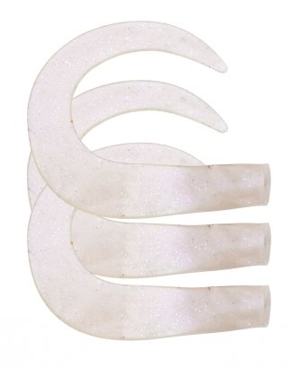 SvartZonker Glide Tail C4 Pearl White 3-pack