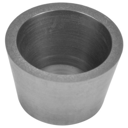 Grafitdigel Metal Væske Smelte Blandingsværktøj til Geologi Eksperiment Analyse Diameter 35 x højde 22mm grafitdigel uden låg