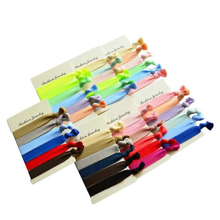 50 kpl Yksivärisiä Joustavia Solmuponnareita Joustavat Hiuslenkit Poninhäntäpidikkeet Asusteet Rannekoristeet Tytöille Naisille Sekavärisiä (FMY)