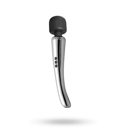 Silvery High-Tech Super Powerful Wireless Wand - Vuxen.dk: For hende