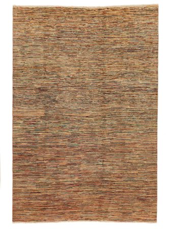 200X292 Tapis Moderne Afghan Fine Moderne Marron (Laine, Afghanistan) Carpetvista