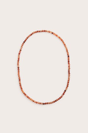 Kappahl | Langt perlekjede Brun ONE SIZE | Brun