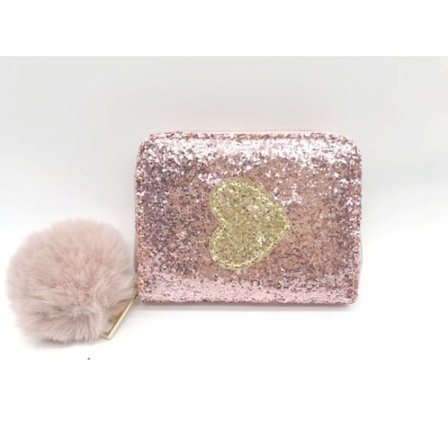 Lasten lompakko Glittery with Heart - Tinka