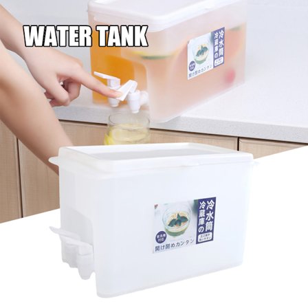 Kylskåp Kall vattenkokare med kran Stor kapacitet Värmebeständig vattenkanna