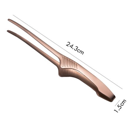 BBQ Tang Grill Clips Rustfrit stål Madlavning Grillning Stea