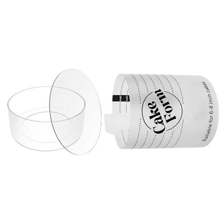 Justerbar rund ringform for kake, uttrekkbare verktøy for fondant, mousse-kake ring, akrylring, bak