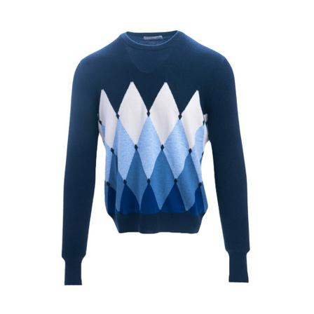Ballantyne, Sweater Blauw, Heren, Maat:M