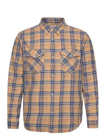 Relaxed Fit Western Krishan Pl Skjorte Uformell Multi/mønstret LEVI ́S Men*Betinget Tilbud