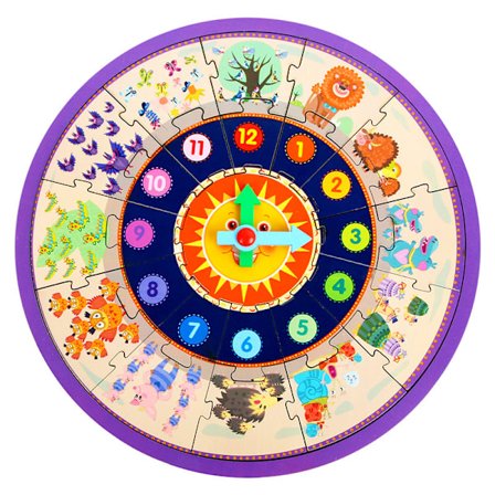 Lasten palapelukello,