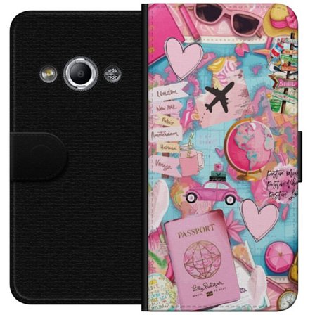 Yhteensopiva Lompakkokotelo Samsung Galaxy Xcover 3 Travel Map