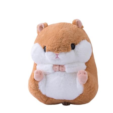 28 Cm Söt Hamster Plyschleksak Mjuk Fylld Plyschkudde Plysch