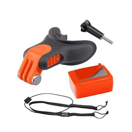 Gopro Suu-kiinnitys GoPro Hero 9 8 7 6 5 Hero8 Yi Sjcam Bite Mount -pidikkeelle