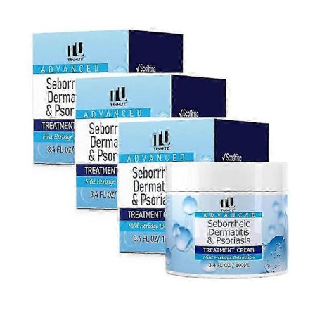 1-5x Krem mot seborreisk eksem, soppdrepende sjampo, hodebunnsbehandling for psoriasis, follikulitt, tørr hodebunn, kløestillende, lindrende