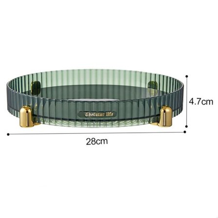 Oppbevaringsbrett Krydderhylle TRANSPARENT GRØNN TRANSPARENT GRØNN