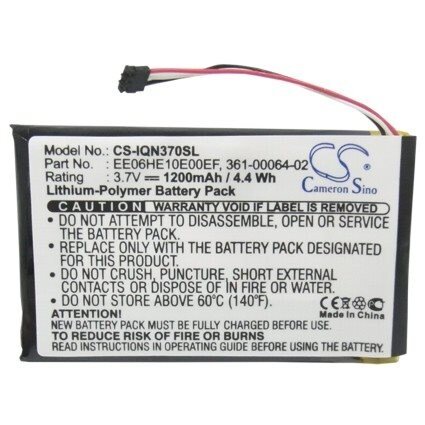 Batteri till Navigator, GPS för Garmin Nuvi 3700, Nuvi 3760, Nuvi 3760T m.fl.