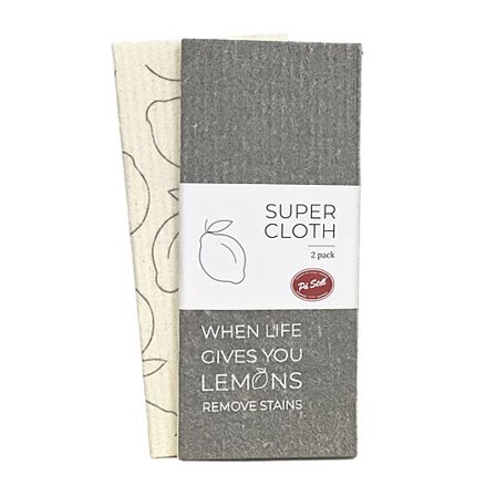 PÅ STELL SUPERKLUT -HØYABSORBERENDE KLUT CELLULOSE/RESIRKULERT BOMULL