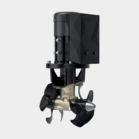 Bow thruster Quick BTQ 250-120, 12 V, 6.5 kW, 120 KgF, tunnel installation, 2 propellers, suitable for boats between 43 - 56 feet (13 - 17 meters)