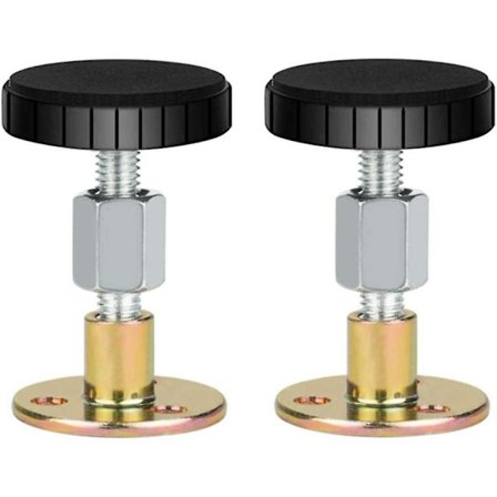 6 stk Sengestativ Stabiliseringsverktøy Sengestativ Anti-skjelving Verktøy Med Justerbare Gjengetupper Anti-skjelving Teleskopisk Støtte For Senger 