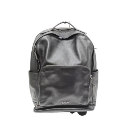 Coach Pre-owned, Pre-owned Leather backpacks Zwart, unisex, Maat:ONE Size