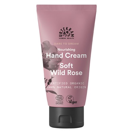 Urtekram Nordic Beauty Soft Wild Rose Hand Cream, 75 ml