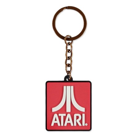 Atari Rubber Keychain